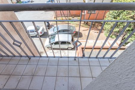 Varanda da sala  de apartamento à venda com 2 quartos, 48m² em Jardim Arco-iris, Diadema