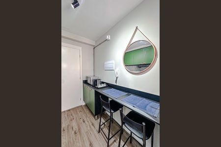 Studio para alugar com 27m², 1 quarto e sem vaga Studio para alugar com 27m², 1 quarto e sem vagaCozinha