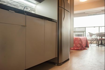 Studio para alugar com 25m², 1 quarto e sem vagaCozinha