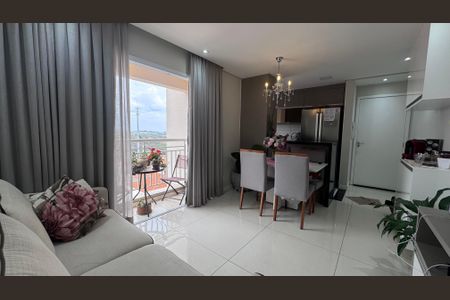 Sala de apartamento para alugar com 2 quartos, 57m² em Jardim São Vicente, Campinas