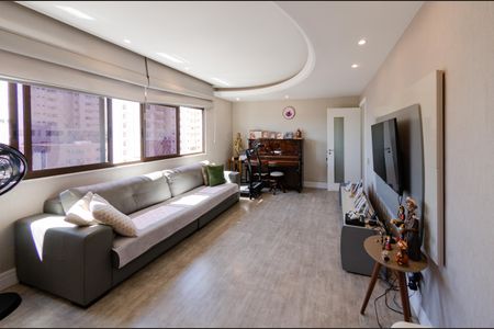 Sala de apartamento à venda com 4 quartos, 129m² em Grajaú, Belo Horizonte