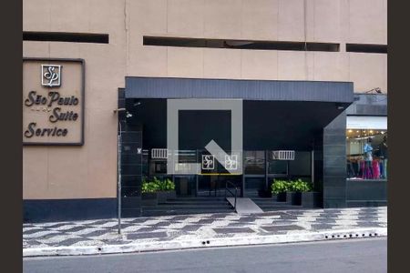 Apartamento para alugar com 32m², 1 quarto e 1 vaga Apartamento para alugar com 32m², 1 quarto e 1 vagaFachada
