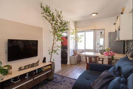 Sala de apartamento para alugar com 1 quarto, 32m² em Bela Vista, São Paulo