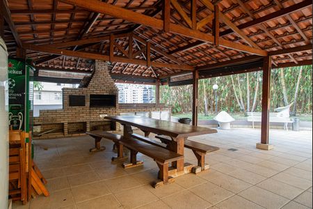 Apartamento para alugar com 32m², 1 quarto e 1 vaga Apartamento para alugar com 32m², 1 quarto e 1 vagaÁrea comum - Churrasqueira