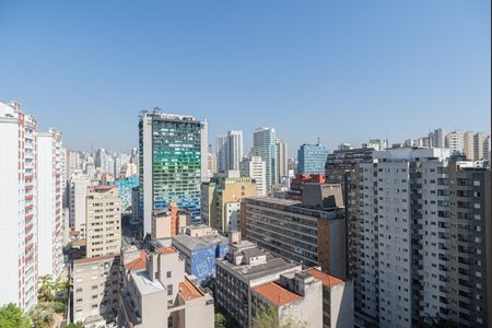 Vista da Sala de apartamento para alugar com 1 quarto, 32m² em Bela Vista, São Paulo