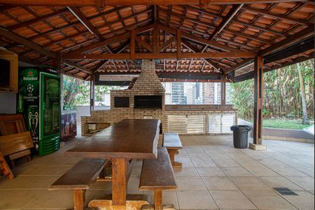 Apartamento para alugar com 32m², 1 quarto e 1 vaga Apartamento para alugar com 32m², 1 quarto e 1 vagaÁrea comum - Churrasqueira