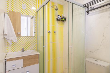 Apartamento para alugar com 32m², 1 quarto e 1 vaga Apartamento para alugar com 32m², 1 quarto e 1 vagaBanheiro da Suíte