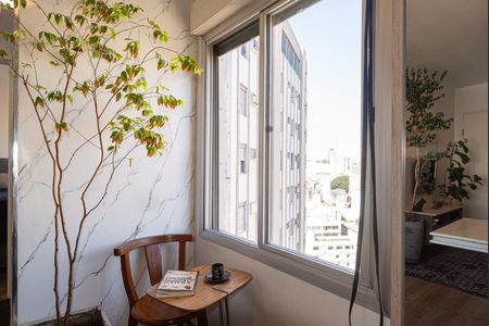 Apartamento para alugar com 32m², 1 quarto e 1 vaga Apartamento para alugar com 32m², 1 quarto e 1 vagaSala