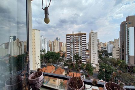 Varanda da Sala de apartamento à venda com 1 quarto, 67m² em Cambuí, Campinas