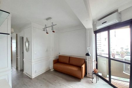 Sala de apartamento à venda com 1 quarto, 67m² em Cambuí, Campinas