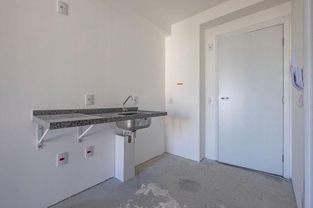 Cozinha de kitnet/studio à venda com 1 quarto, 26m² em Pinheiros, São Paulo