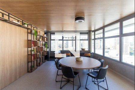 Studio para alugar com 25m², 1 quarto e sem vagaÁrea comum - Salão de festas