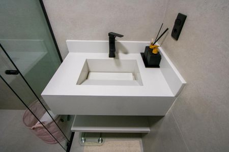 Apartamento para alugar com 55m², 2 quartos e 1 vagaBanheiro social