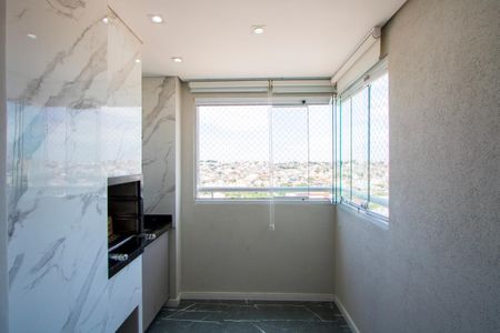 Varanda gourmet de apartamento para alugar com 2 quartos, 55m² em Vila Tibiriçá, Santo André