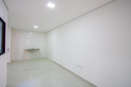 Sala/Cozinha de apartamento à venda com 2 quartos, 54m² em Vila América, Santo André