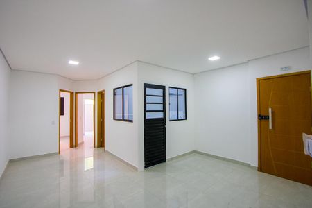 Sala/Cozinha de apartamento à venda com 2 quartos, 50m² em Vila América, Santo André