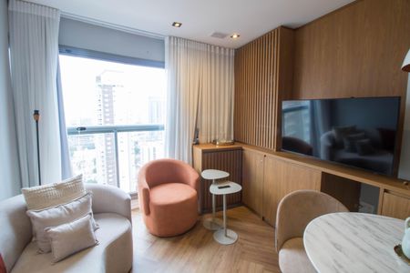 Studio de kitnet/studio para alugar com 1 quarto, 32m² em Jardim das Acacias, São Paulo