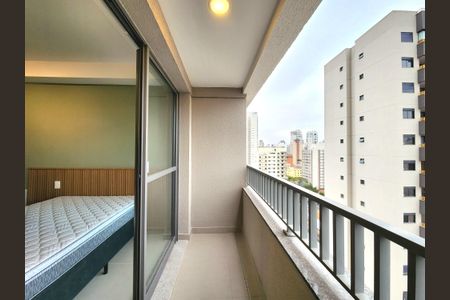 Studio para alugar com 25m², 1 quarto e sem vaga Studio para alugar com 25m², 1 quarto e sem vagaVaranda