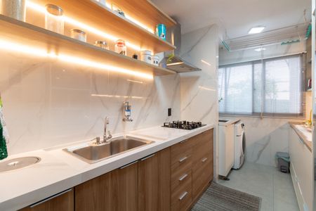 Apartamento à venda com 57m², 2 quartos e 1 vagaCozinha