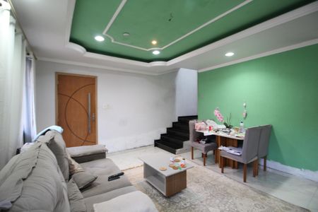 Sala de casa de condomínio à venda com 3 quartos, 100m² em Taquara, Rio de Janeiro