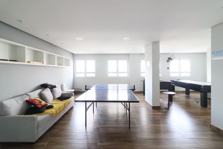 Apartamento para alugar com 58m², 2 quartos e 1 vagaÁrea comum - Sala de jogos