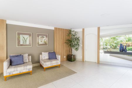 Apartamento para alugar com 114m², 3 quartos e 2 vagas Apartamento para alugar com 114m², 3 quartos e 2 vagasHall social