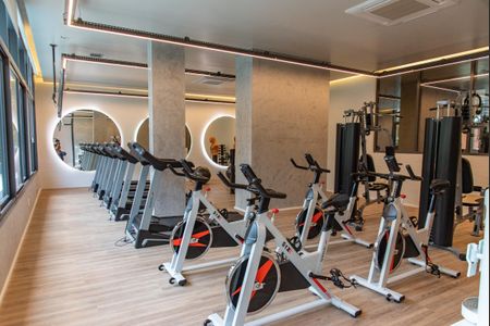 Studio para alugar com 28m², 1 quarto e sem vaga Studio para alugar com 28m², 1 quarto e sem vagaAcademia