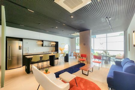 Apartamento à venda com 34m², 1 quarto e sem vagaÁrea comum - Salão de festas