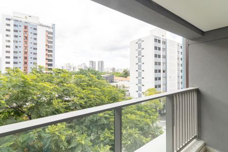 Varanda de apartamento à venda com 1 quarto, 34m² em Indianópolis, São Paulo