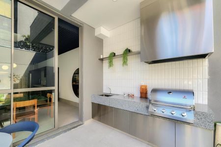 Apartamento à venda com 34m², 1 quarto e sem vaga Apartamento à venda com 34m², 1 quarto e sem vagaÁrea comum - Espaço Gourmet