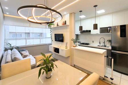 Sala de apartamento para alugar com 2 quartos, 47m² em Ponte Sao Joao, Jundiaí