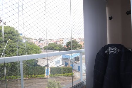 Varanda Quarto 1 Suíte de apartamento à venda com 2 quartos, 157m² em Vila Scarpelli, Santo André