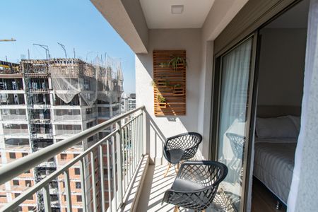 Apartamento à venda com 39m², 1 quarto e sem vagaVaranda