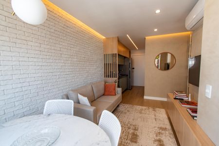Sala de apartamento à venda com 1 quarto, 39m² em Paraíso, São Paulo