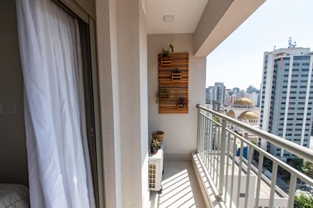 Varanda de apartamento à venda com 1 quarto, 39m² em Paraíso, São Paulo