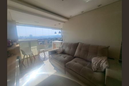 Sala de apartamento à venda com 3 quartos, 78m² em Vila Osasco, Osasco