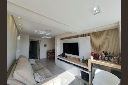 Sala de apartamento à venda com 3 quartos, 78m² em Vila Osasco, Osasco