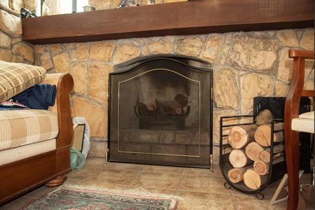 Apartamento à venda com 399m², 4 quartos e 7 vagasSala 1 - Lareira