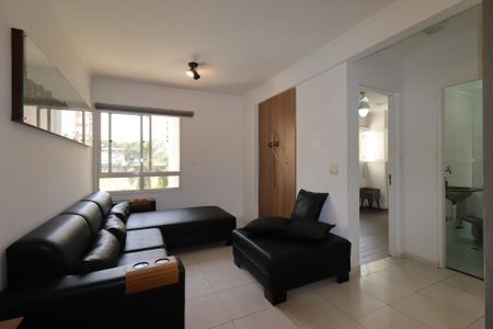 Sala de apartamento à venda com 3 quartos, 66m² em Vila Bastos, Santo André