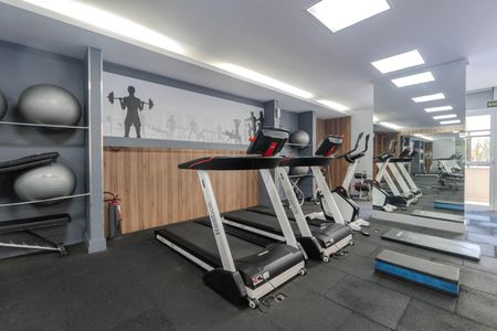 Apartamento à venda com 59m², 2 quartos e 1 vaga Apartamento à venda com 59m², 2 quartos e 1 vagaÁrea comum - Academia