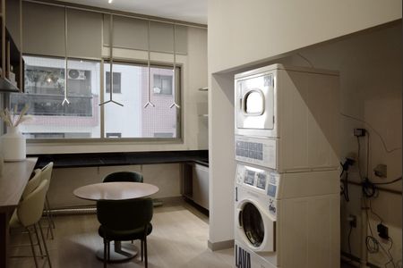 Área comum de kitnet/studio à venda com 1 quarto, 35m² em Cerqueira César, São Paulo