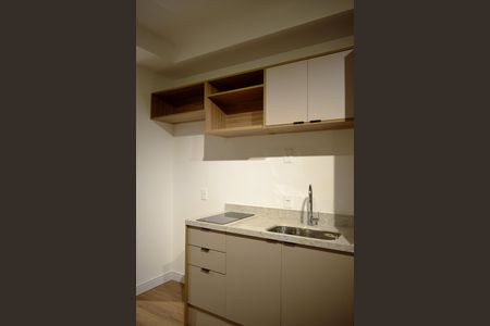 Cozinha de kitnet/studio à venda com 1 quarto, 35m² em Cerqueira César, São Paulo