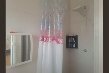 Banheiro de apartamento para alugar com 1 quarto, 39m² em Boqueirão, Praia Grande