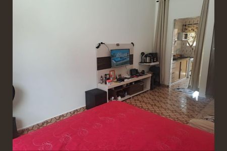 Sala e Quarto de apartamento para alugar com 1 quarto, 39m² em Boqueirão, Praia Grande