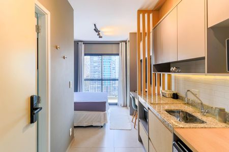 Studio à venda com 28m², 1 quarto e sem vagaCozinha