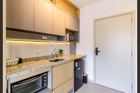 Studio à venda com 28m², 1 quarto e sem vagaCozinha