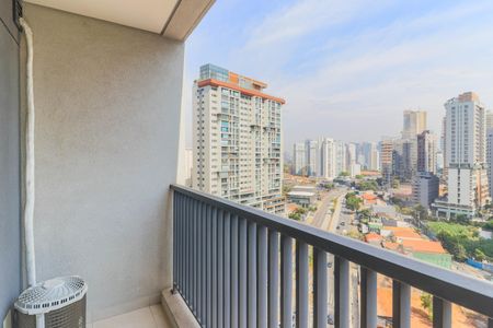 Studio à venda com 28m², 1 quarto e sem vagaVaranda