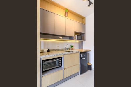 Studio à venda com 28m², 1 quarto e sem vagaCozinha