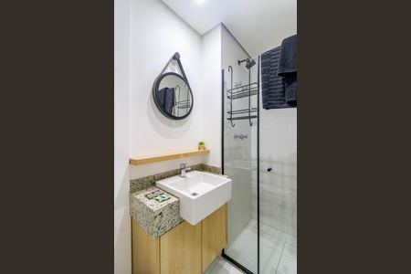 Studio à venda com 28m², 1 quarto e sem vagaBanheiro