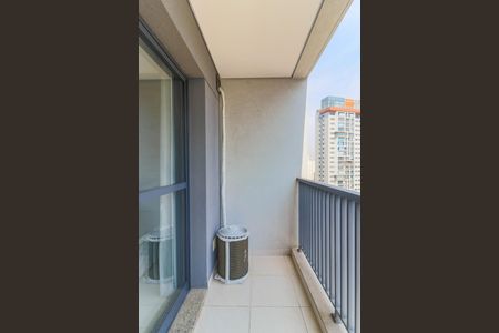 Studio à venda com 28m², 1 quarto e sem vagaVaranda
